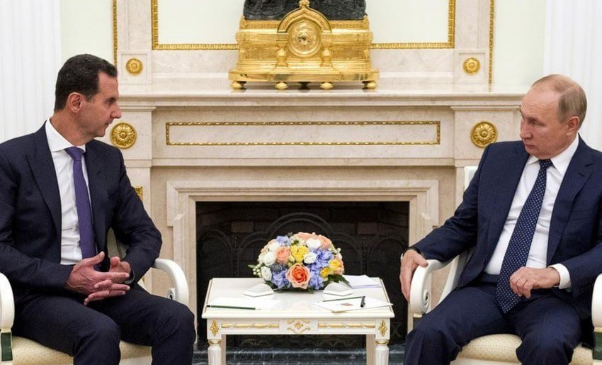 Bəşər Əsəd Kremldə Putinlə danışıqlara başladı