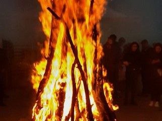 Şuşada Novruz tonqalı QALANDI - VİDEO Şuşada Novruz tonqalı QALANDI - VİDEO