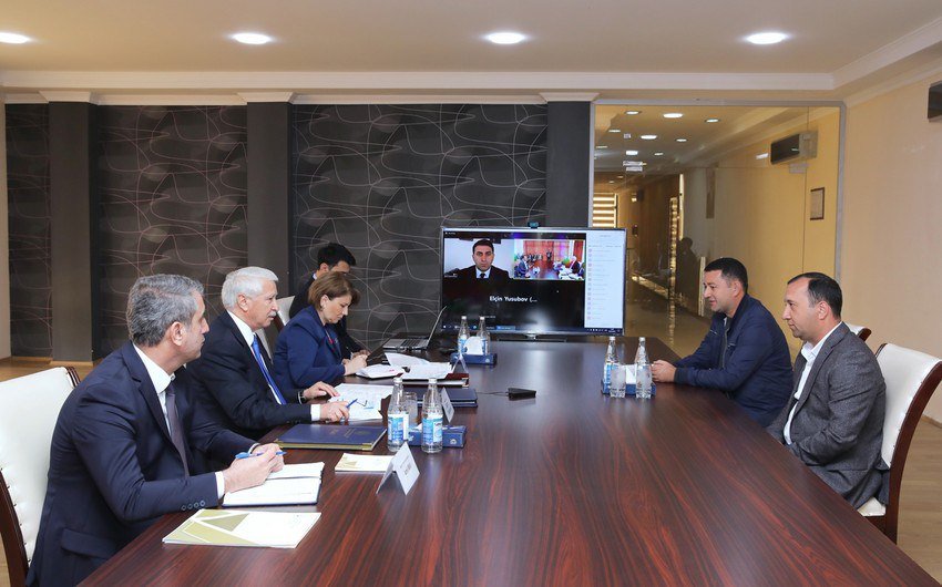 İqtisadiyyat nazirinin müavini Tərtərdə vətəndaşları qəbul edib