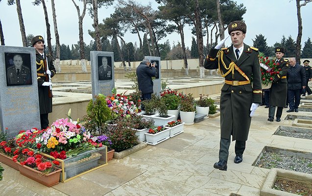 Milli Qəhrəman Şükür Həmidov anıldı - FOTO 