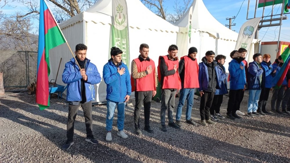 Laçın-Xankəndi yolunda ekoaksiya 115 gündür davam edir - FOTO