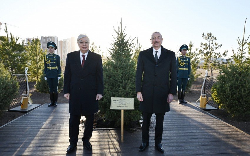Tokayev: “Heydər Əliyev Qazaxıstan-Azərbaycan münasibətlərinə çox qiymətli töhfələr verib”