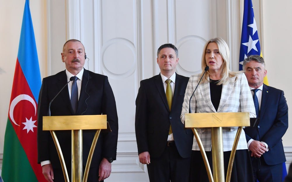 Azərbaycanda Bosniya və Herseqovinanın səfirliyi açılacaq - Jelka Tsviyanoviç Azərbaycanda Bosniya və Herseqovinanın səfirliyi açılacaq - Jelka Tsviyanoviç
