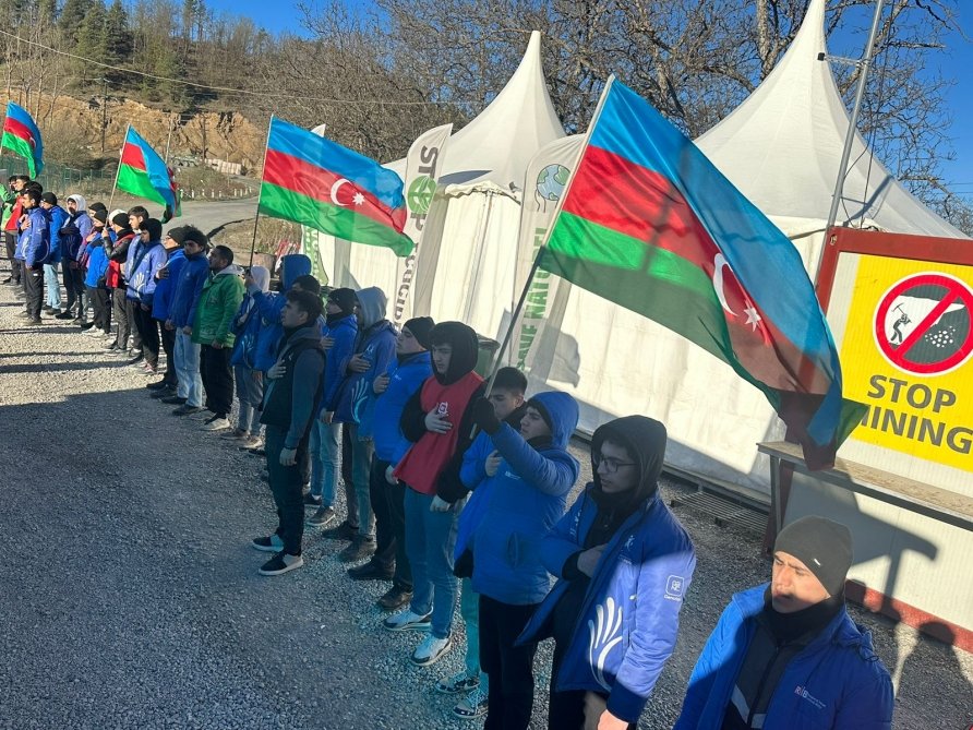 Laçın-Xankəndi yolunda ekoaksiyanın 125-ci GÜNÜ - FOTO