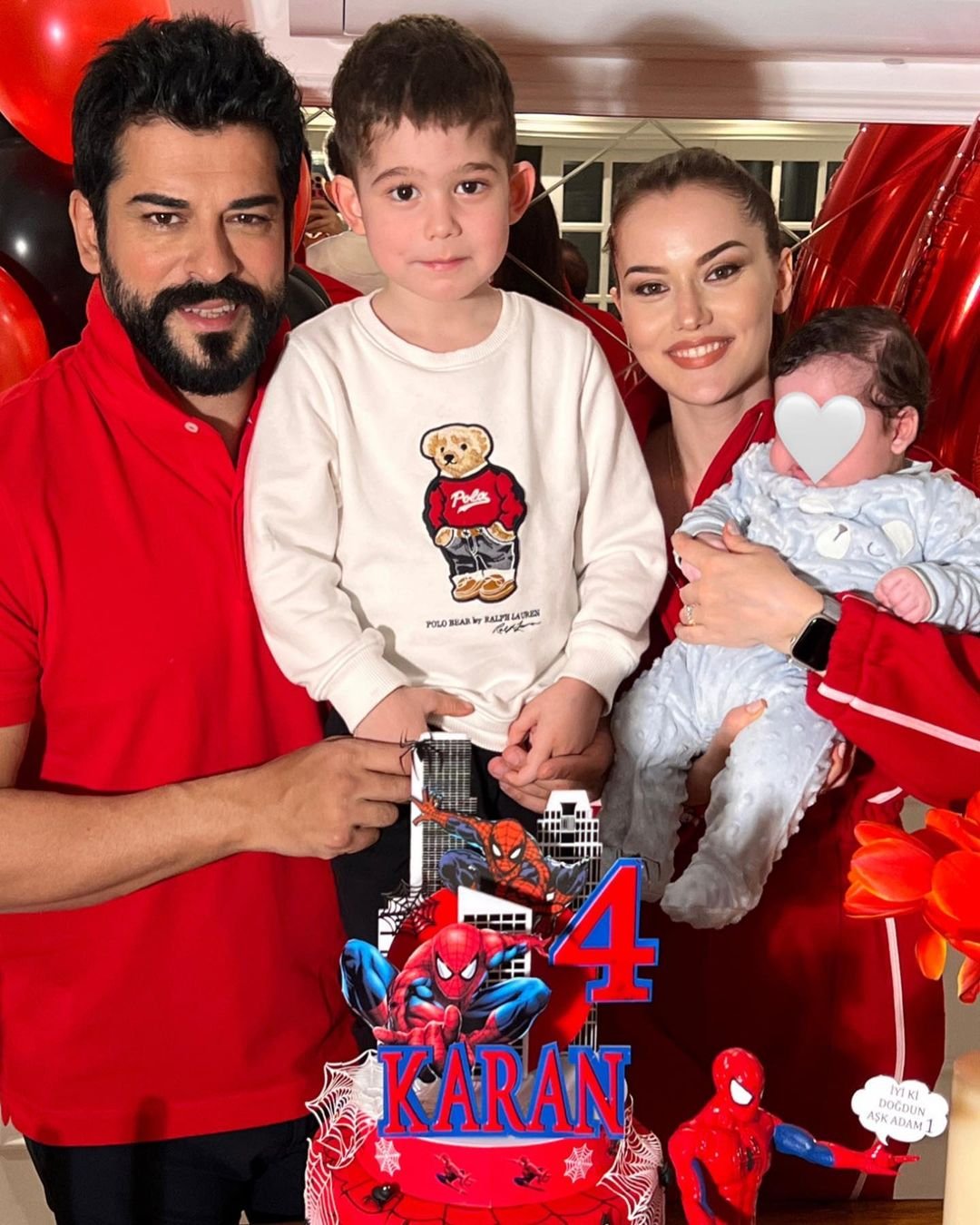Fahriye və Burakdan övladlarına doğum günü SÜRPRİZİ - FOTO  - foto 4