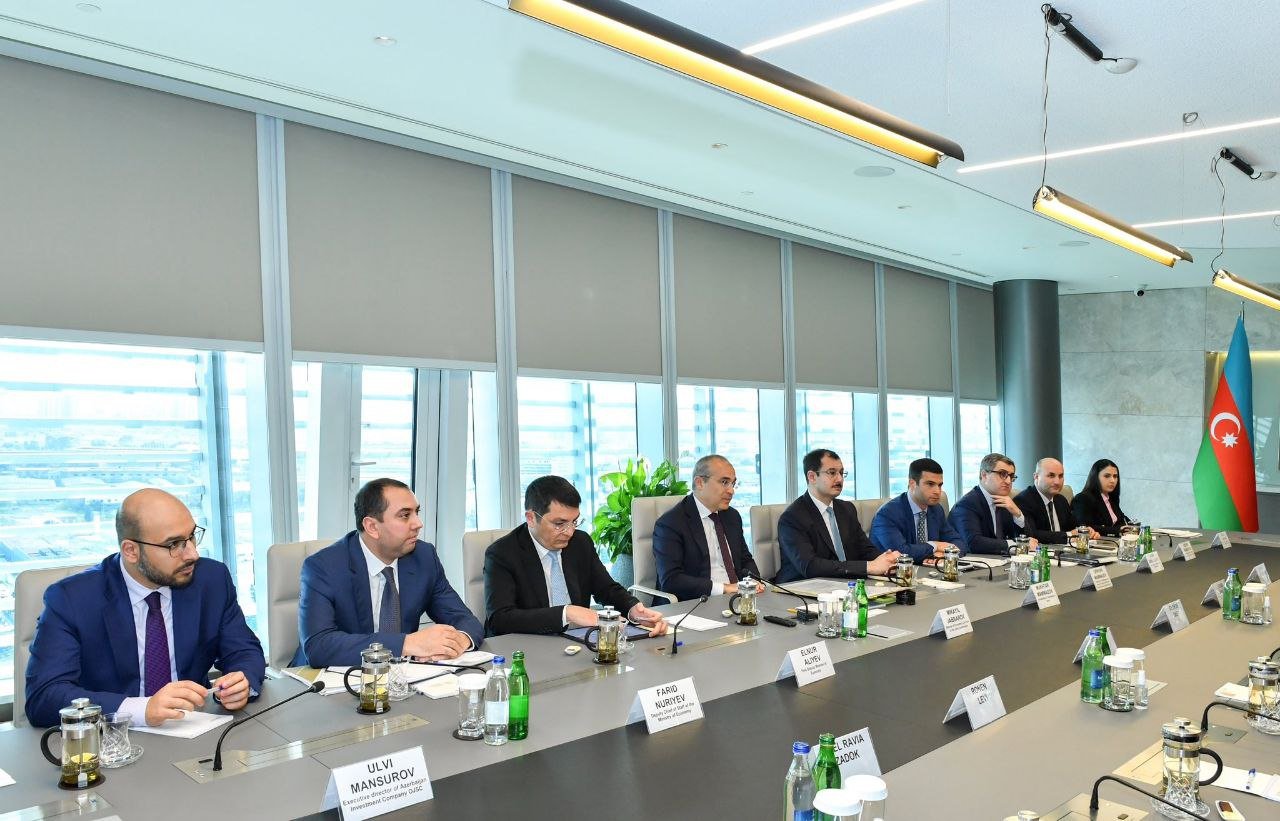 Azərbaycan və İsrail arasında perspektiv layihələr MÜZAKİRƏ EDİLDİ - FOTO - foto 1