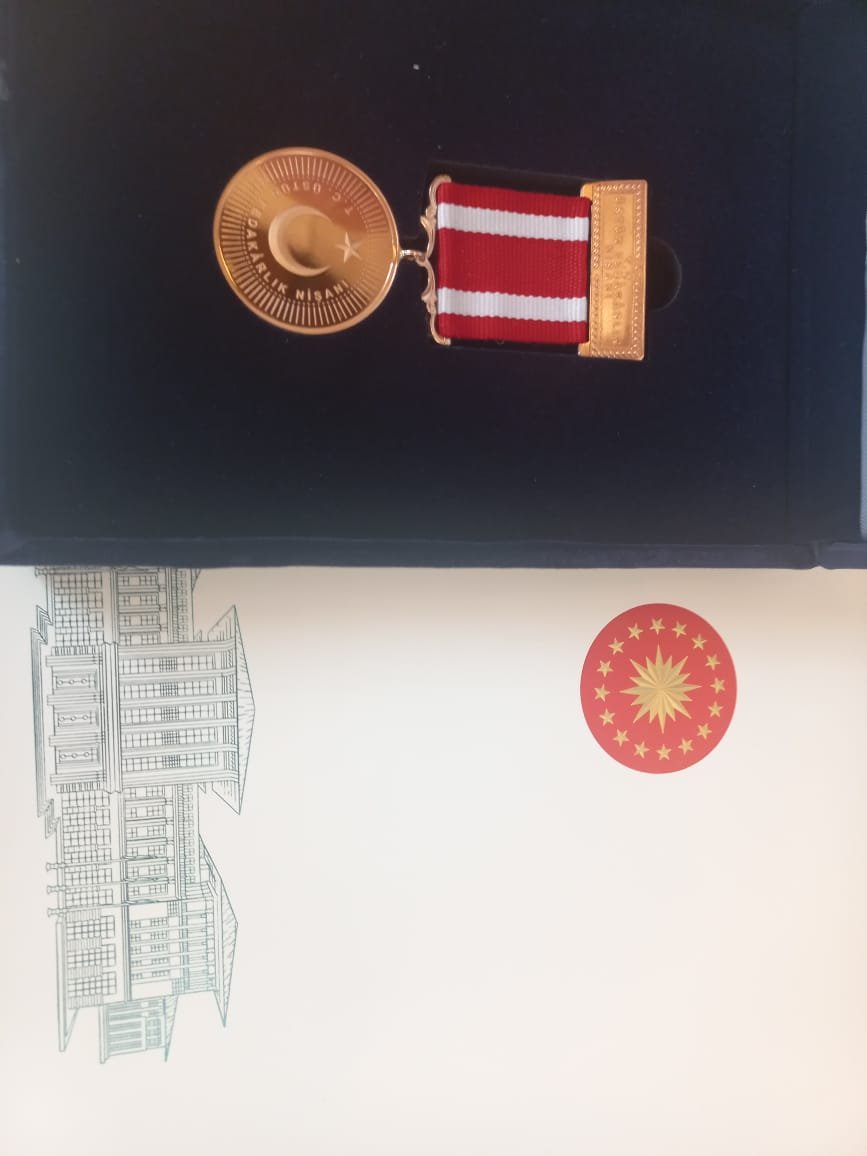 FHN-nin xilasedicisi Türkiyə dövləti tərəfindən təltif olunub - FOTO  - foto 1