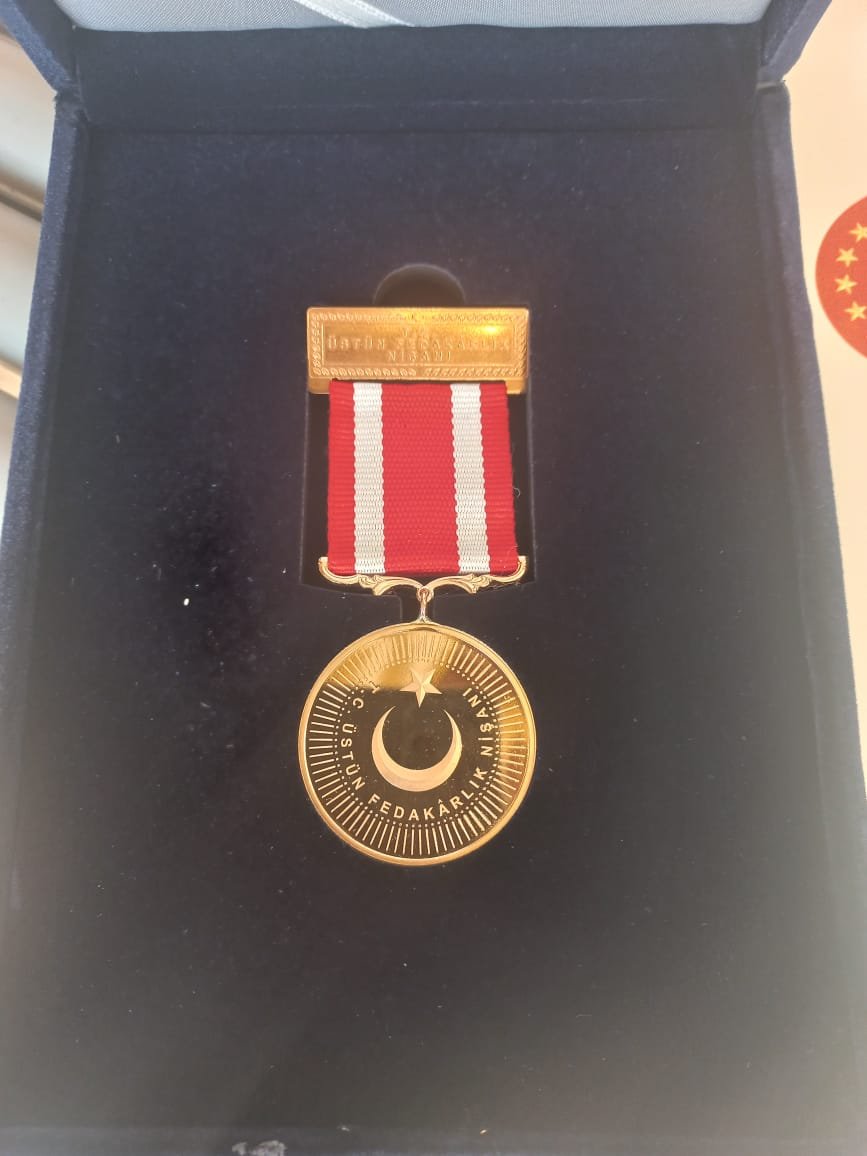 FHN-nin xilasedicisi Türkiyə dövləti tərəfindən təltif olunub - FOTO  - foto 2