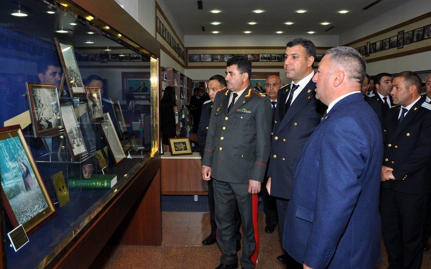 Naxçıvan Prokurorluğunun əməkdaşları Heydər Əliyev muzeyini ZİYARƏT ETDİLƏR - FOTO 