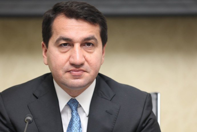 Hikmət Hacıyev: “Ermənistanın mina terroru başqa vasitələrlə müharibənin davamıdır”