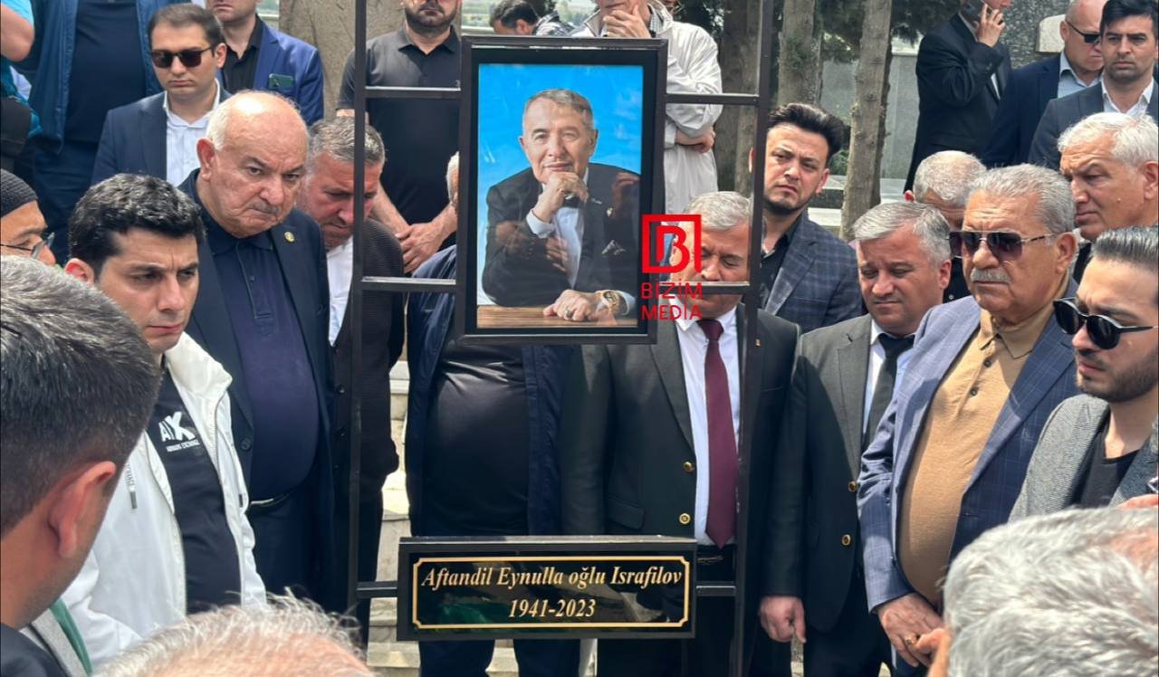 Aftandil İsrafilov İkinci Fəxri Xiyabanda dəfn olundu - FOTO