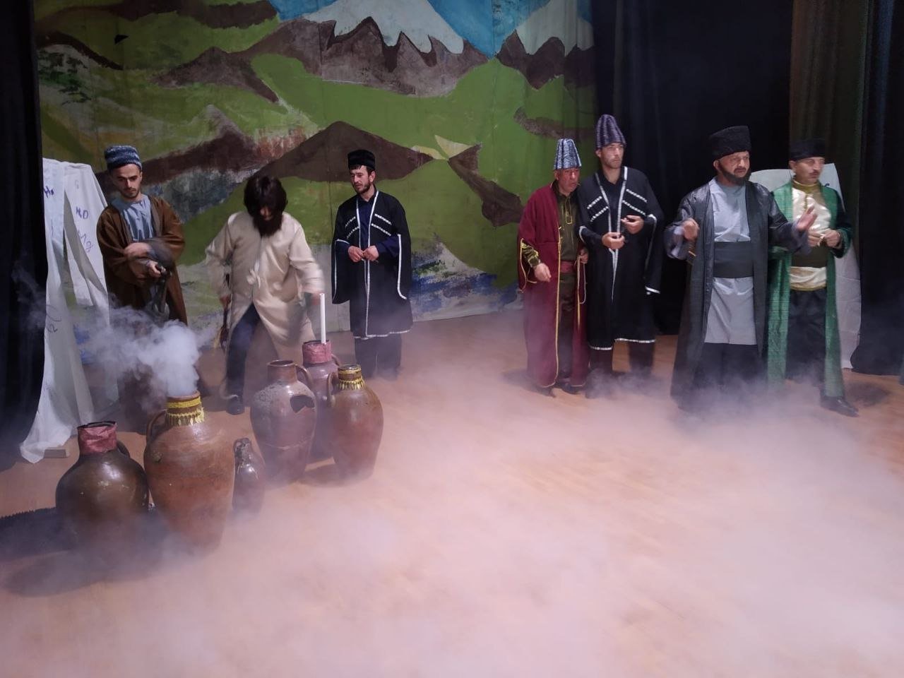 M.F.Axundovun əsəri Qusar teatrında - FOTO 