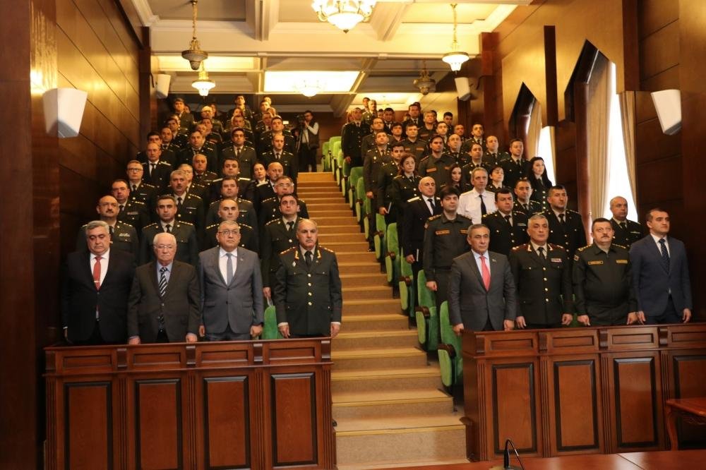 Hərbi Prokurorluqda Heydər Əliyevin 100 illik yubileyi münasibətilə tədbir KEÇİRİLDİ - FOTO  - foto 2