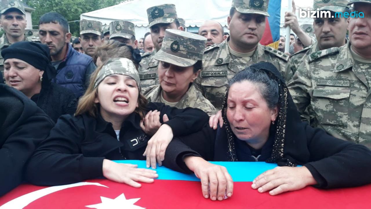 Şəhid Orxan Novruzəlizadə dəfn olundu - FOTO/VİDEO - foto 8