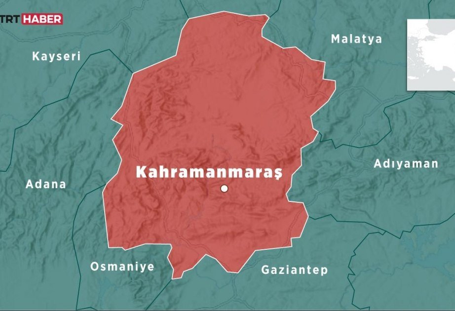 Kahramanmaraşda 4,2 bal gücündə zəlzələ oldu - foto 1
