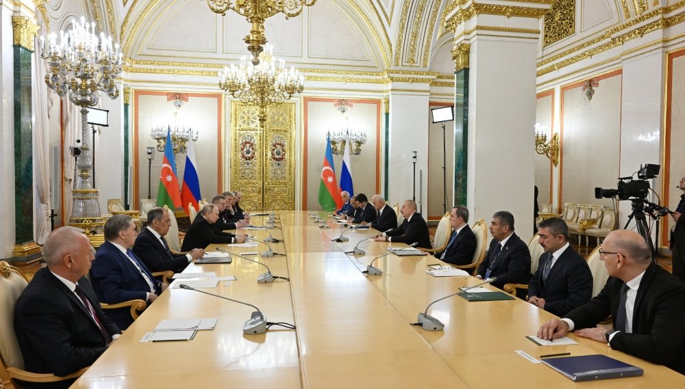 Moskvada İlham Əliyevin Vladimir Putinlə görüşü YEKUNLAŞIB 