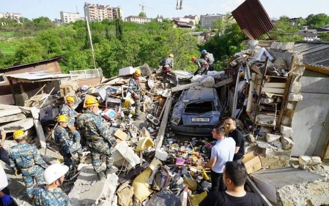Xankəndidə güclü PARTLAYIŞ - FOTO  - foto 1