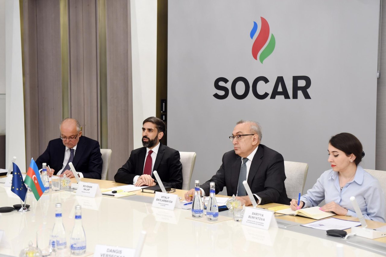 SOCAR və Avropa Komissiyası Cənub Qaz Dəhlizinin genişləndirilməsi məsələsini müzakirə edib - FOTO - foto 1