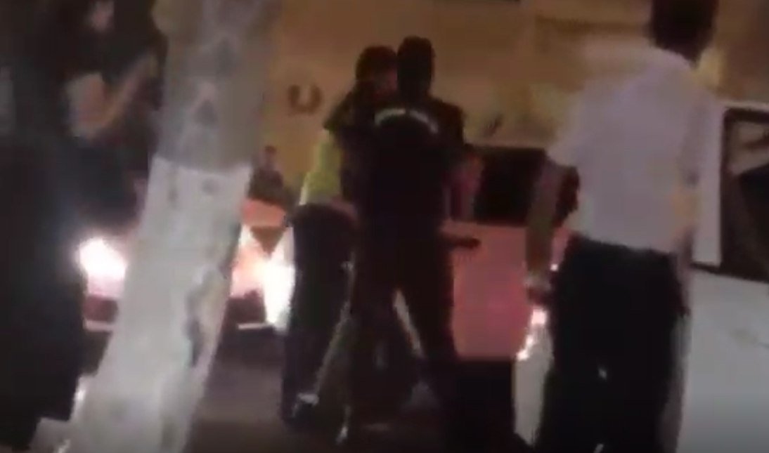 Bakıda polisə təslim olmayan sürücü 