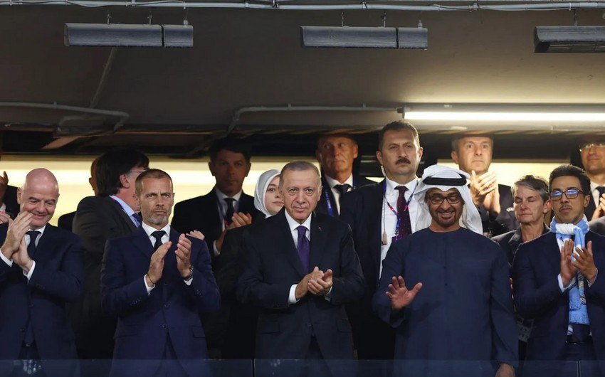 Ərdoğan “Mançester Siti” klubunu təbrik etdi - FOTO