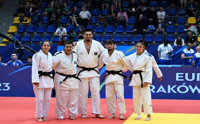 Avropa Oyunları: Cüdo yığmamız Fransaya uduzdu Avropa Oyunları: Cüdo yığmamız Fransaya uduzdu
