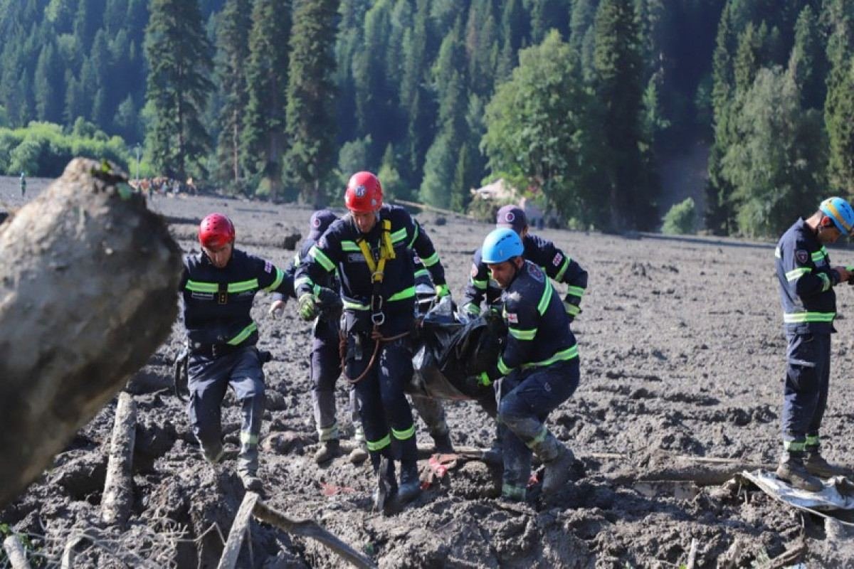 Gürcüstanda xilasetmə işlərinə ordu qüvvələri də cəlb olunub
