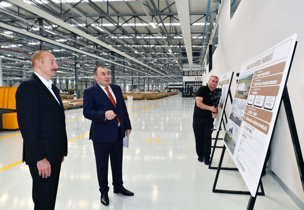 Qazaxda “Venzana” mebel fabriki istifadəyə VERİLDİ - FOTO - foto 2