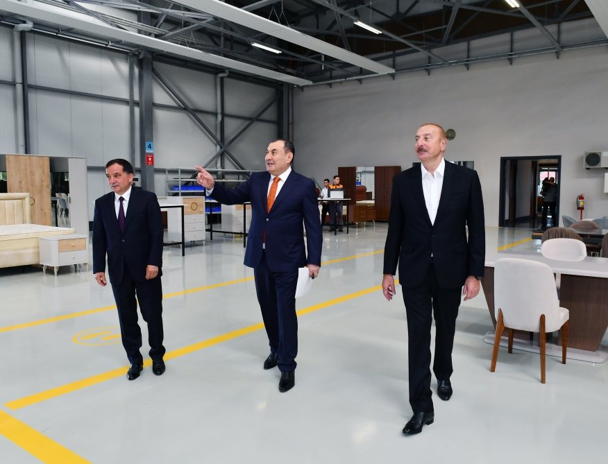 Qazaxda “Venzana” mebel fabriki istifadəyə VERİLDİ - FOTO - foto 1