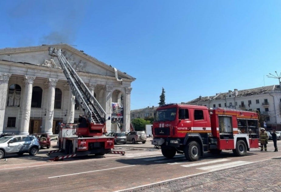 Çerniqovun mərkəzi “İsgəndər” tipli raketlə vurulub