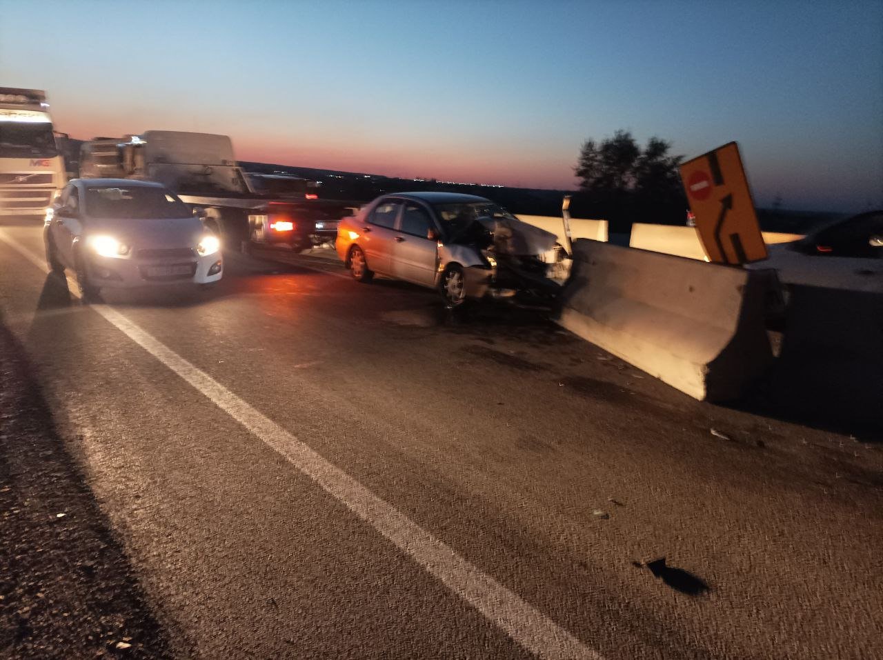 Şabranda ağır qəza: 1 ölü, 1 yaralı var