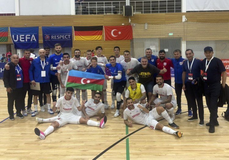“Araz Naxçıvan” Almaniya klubunu darmadağın etdi