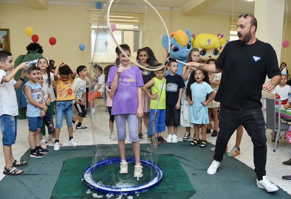Heydər Əliyev Fondu uşaqlar üçün növbəti şənlik təşkil edib - FOTO  - foto 6