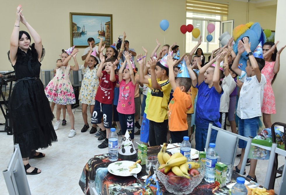 Heydər Əliyev Fondu uşaqlar üçün növbəti şənlik təşkil edib - FOTO 