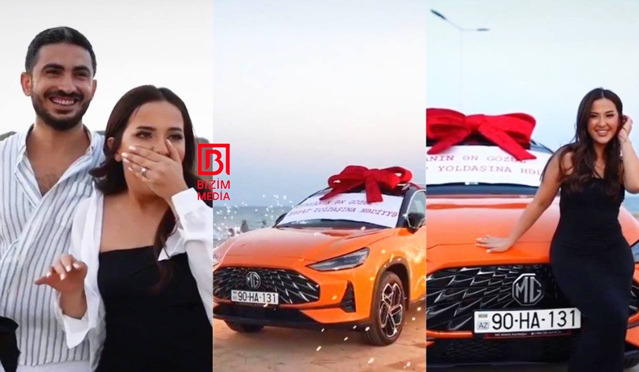 Azərbaycanlı fotoqraf xanımına 50 minlik avtomobil hədiyyə ETDİ – FOTO/VİDEO 