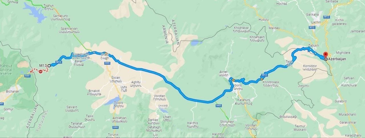 Ermənilər TƏŞVİŞDƏ - Zəngəzur dəhlizi “Google” xəritələrində AÇIQDIR – FOTO   - foto 4