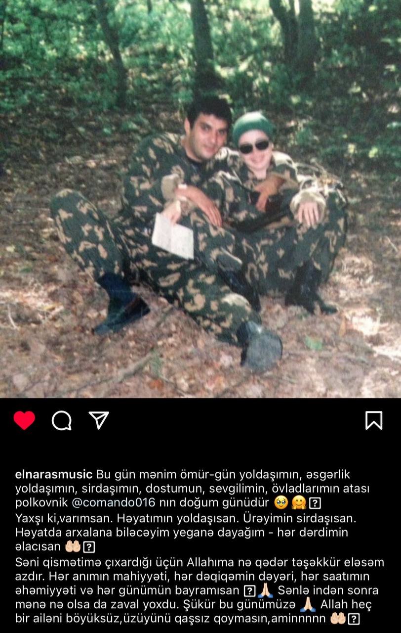 Elnarədən əri Rövşənə: