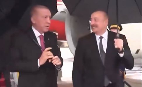 İlham Əliyevlə Ərdoğan arasında SƏMİMİ DİALOQ – VİDEO  