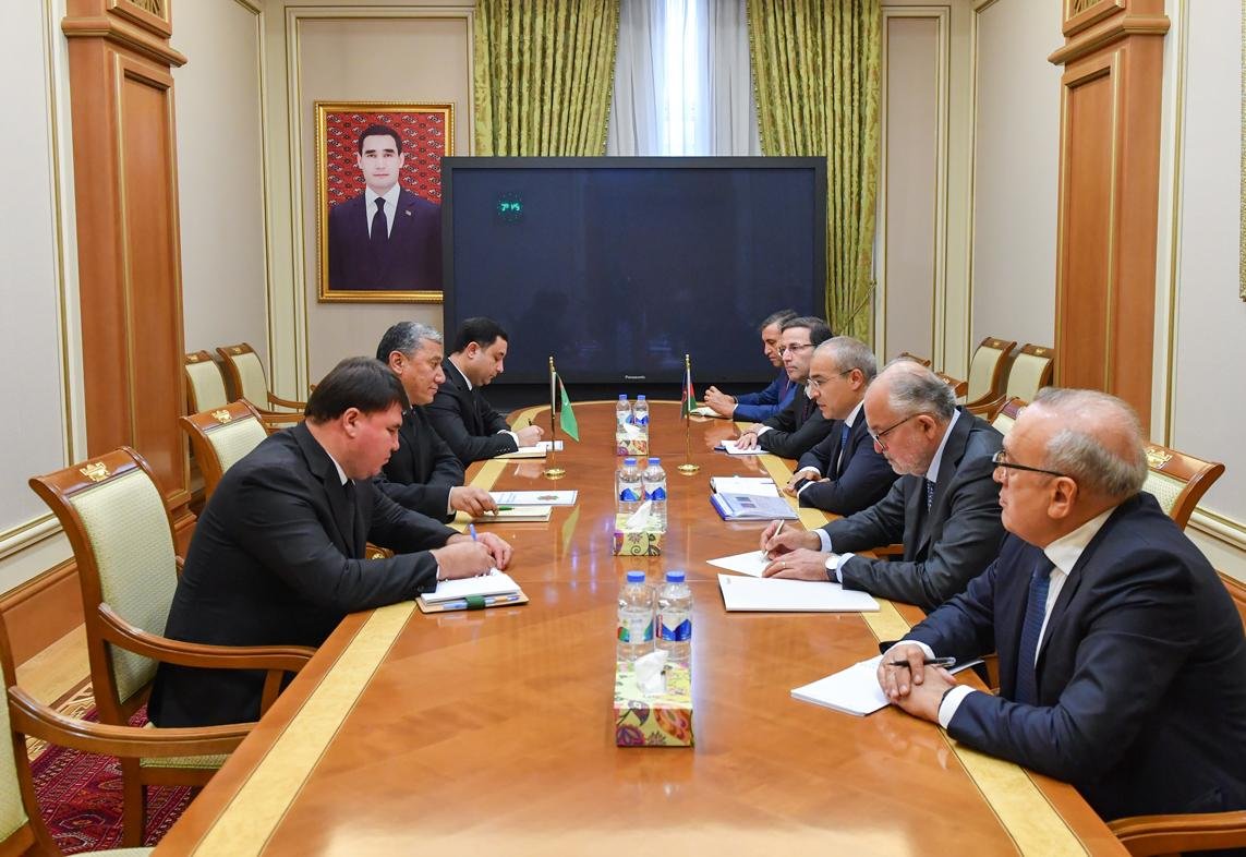 Türkmənistanla ticarət dövriyyəsinin artırılmasını müzakirə edildi - FOTO  - foto 5