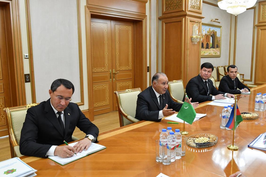 Türkmənistanla ticarət dövriyyəsinin artırılmasını müzakirə edildi - FOTO  - foto 3