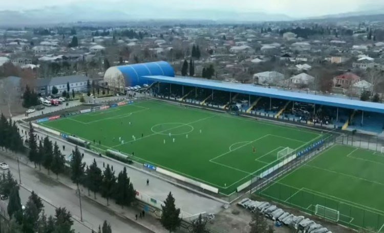 Tovuz şəhər stadionunda işıqlandırma sistemi QURAŞDIRILIB 