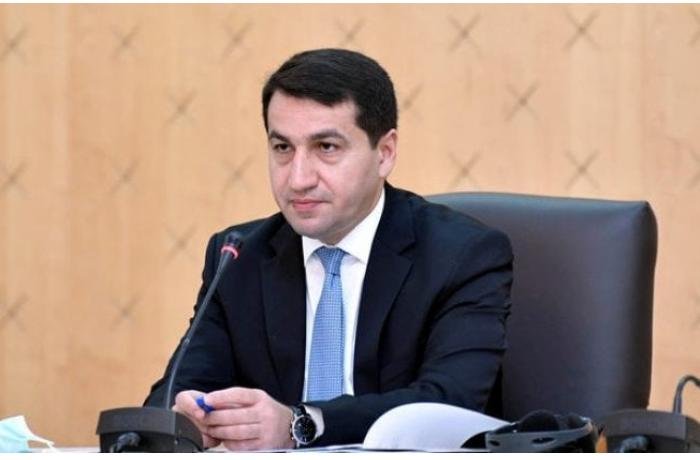 Hikmət Hacıyev: “Ermənilərin basdırdığı minaların qurbanı insanlarla yanaşı, heyvanlardır” - VİDEO Hikmət Hacıyev: “Ermənilərin basdırdığı minaların qurbanı insanlarla yanaşı, heyvanlardır” - VİDEO