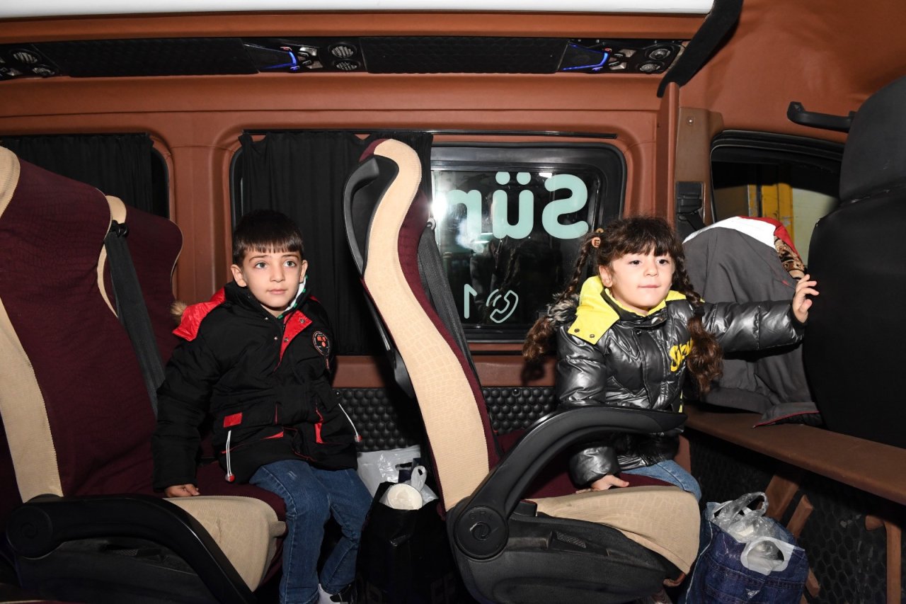 Daha 95 nəfər Ağalıya yola salındı - FOTO  - foto 1