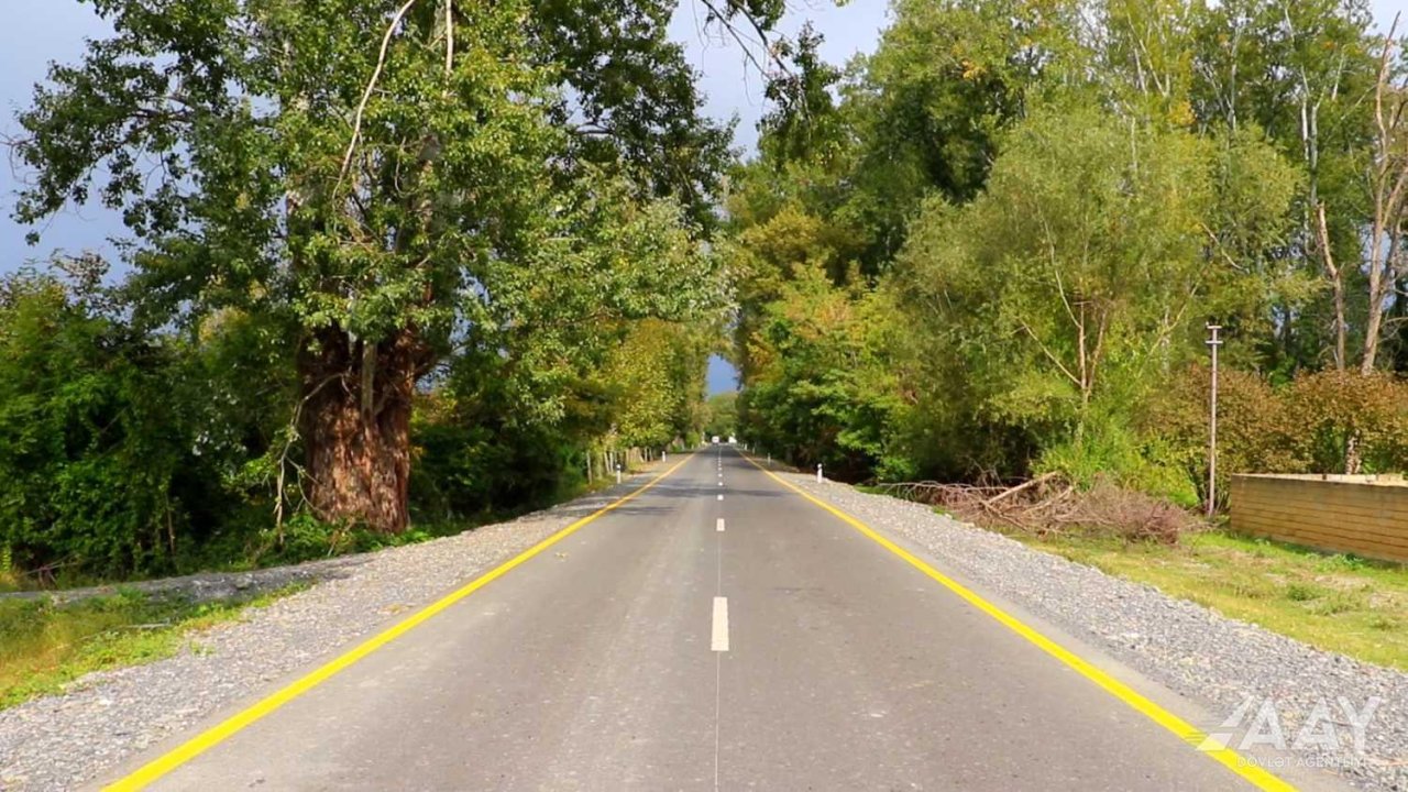 Zaqatalada bu yol yenidən quruldu - FOTO/VİDEO - foto 3