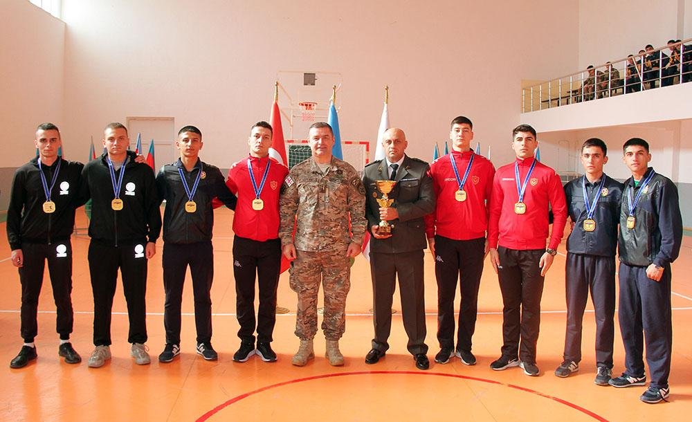 Azərbaycan, Türkiyə və Gürcüstan kursantlarının idman yarışları başa ÇATDI – FOTO   - foto 5