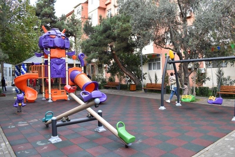 Nəsimidə yeni “Bizim Həyət”in açılışı oldu - FOTO - foto 1