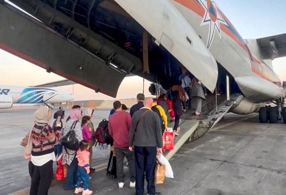 Qəzza zolağından daha 117 rusiyalı Moskvaya aparıldı