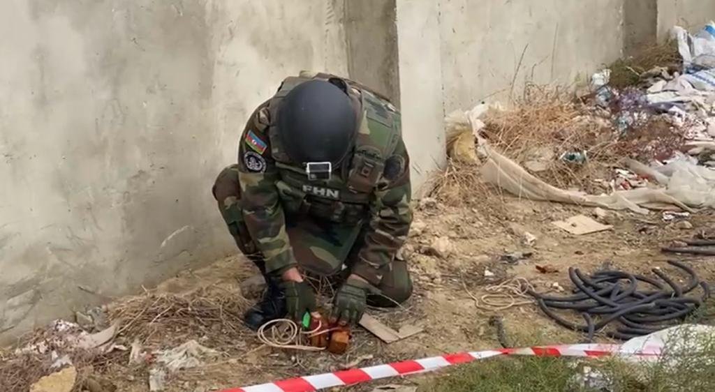Bakıda xeyli sayda silah-sursat aşkarlandı – FOTO/VİDEO 