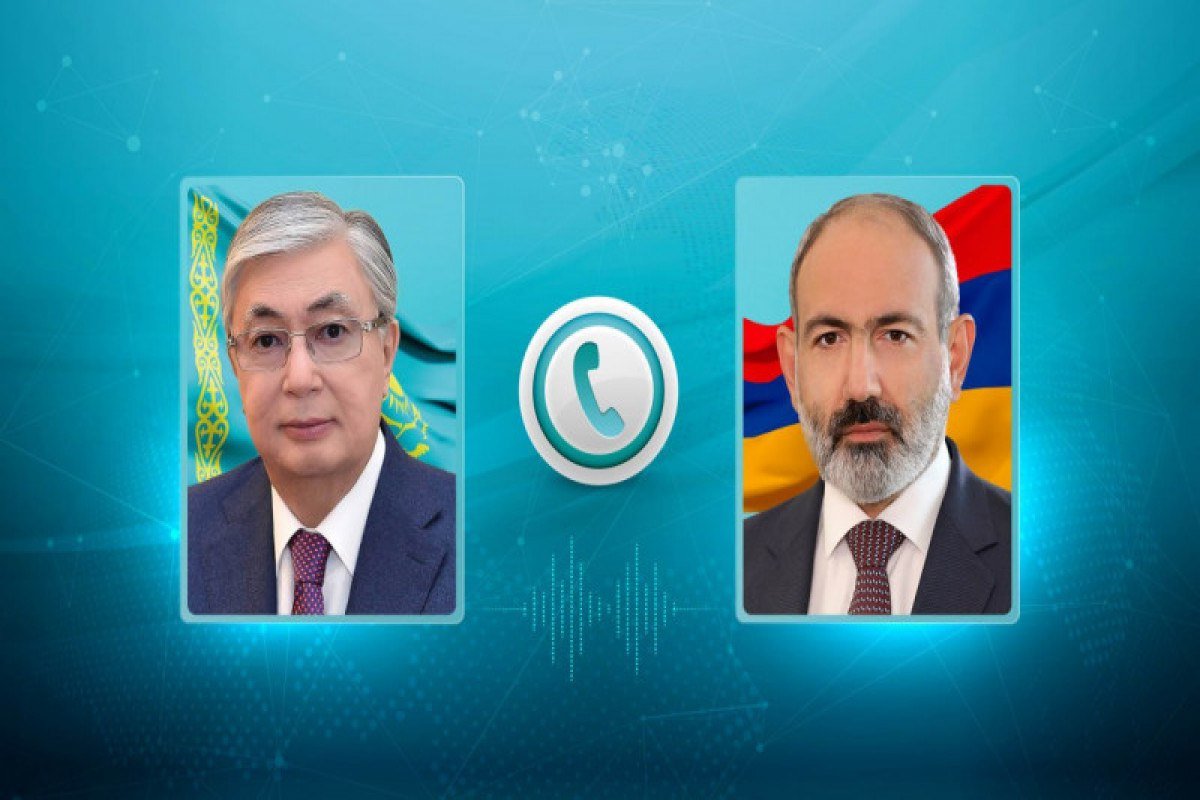 Paşinyan Tokayevi Ermənistana səfərə dəvət etdi