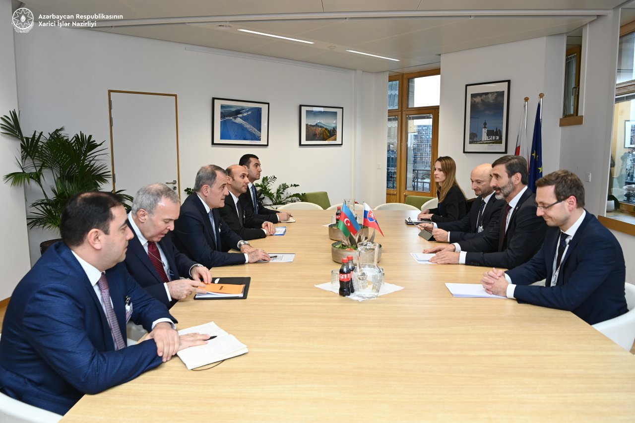 Azərbaycan və Slovakiya arasında iqtisadi-ticarət əlaqələri MÜZAKİRƏ EDİLİB - FOTO