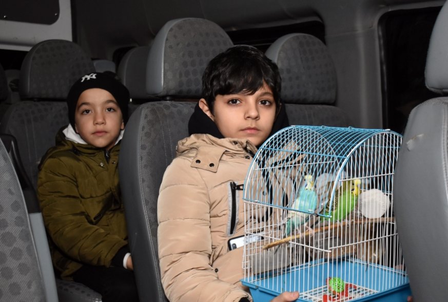 Füzuli şəhərinə daha 112 nəfər köçürüldü - FOTO